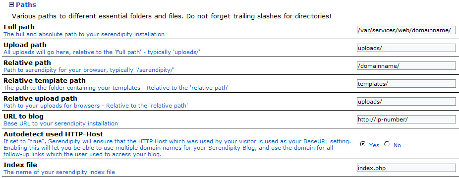 s9y using http://ip-number/domainname