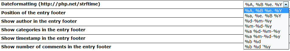 The formatting that's set contains a mistake, and none of the other formats seem to fit the bill
