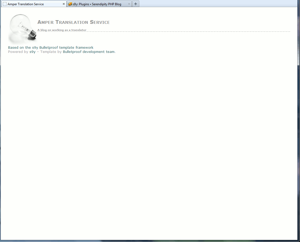 another skin that isn't ;-)